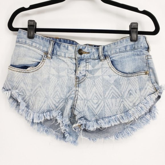 billabong laneway denim shorts